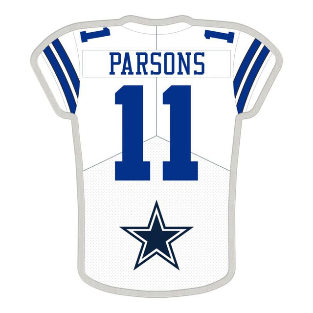 Tarjeta de joyería con pin de colección de los Dallas Cowboys de Micah Parsons