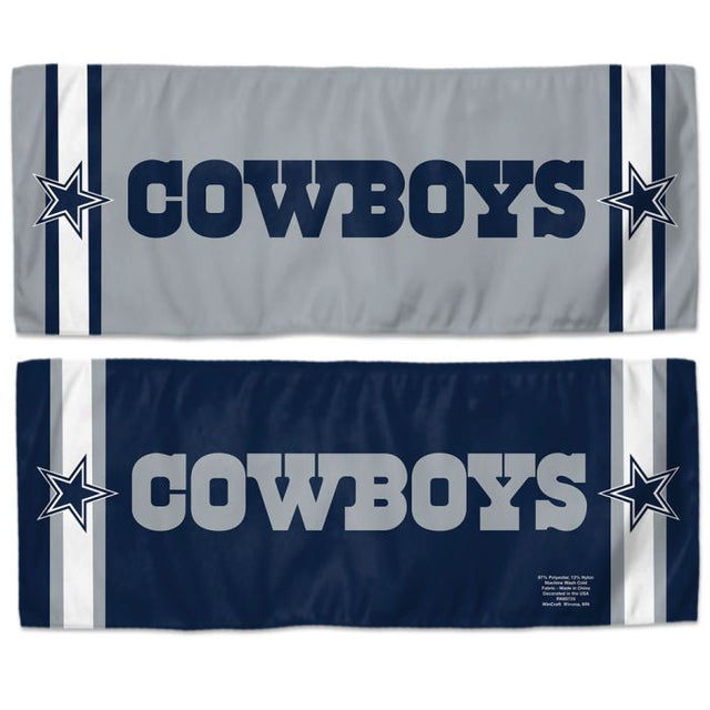 Toalla refrescante de los Dallas Cowboys de 30 x 76 cm