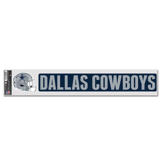 Calcomanías para fanáticos de los Dallas Cowboys de 3" x 17"