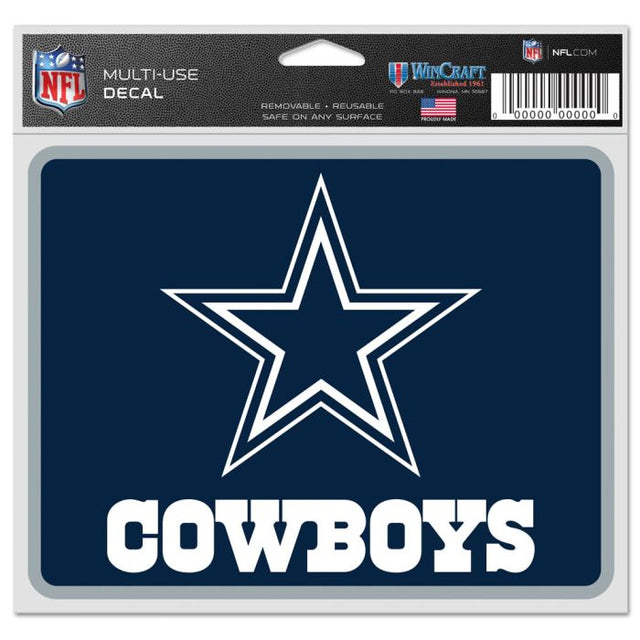 Calcomanías para fanáticos de los Dallas Cowboys de 5" x 6"