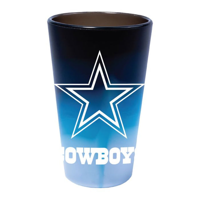 Vaso de pinta de silicona de 16 oz de los Dallas Cowboys Fashion