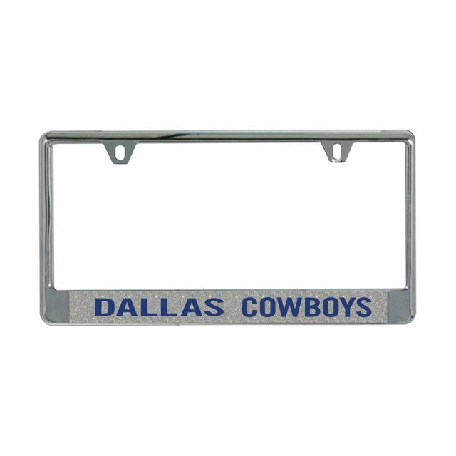 Dallas Cowboys FONDO BRILLANTE Licencia Plt Marco B/O Metálico