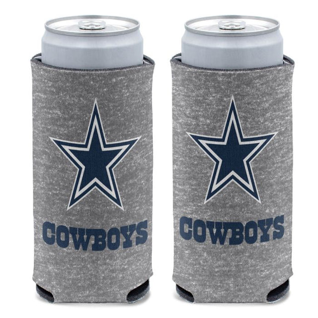 Dallas Cowboys Heather 12 oz Slim Can Cooler