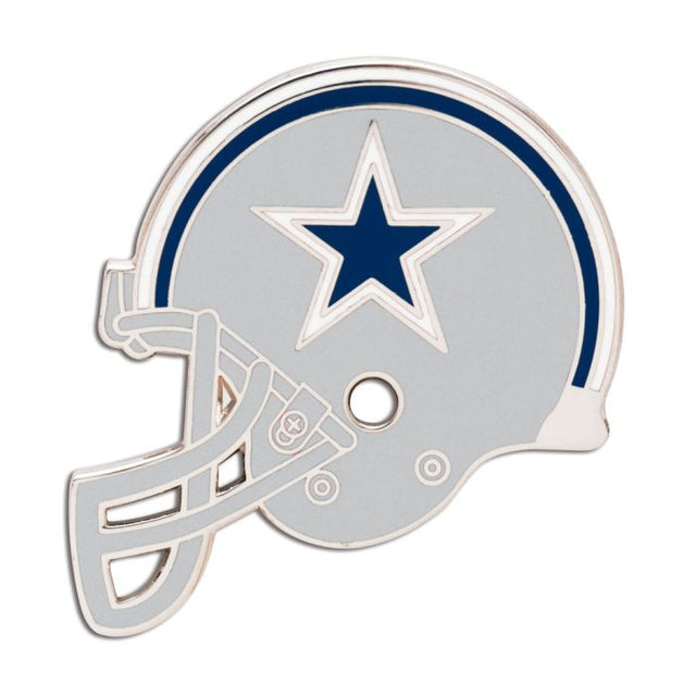 Tarjeta de joyería con pin esmaltado para coleccionistas de cascos de los Dallas Cowboys