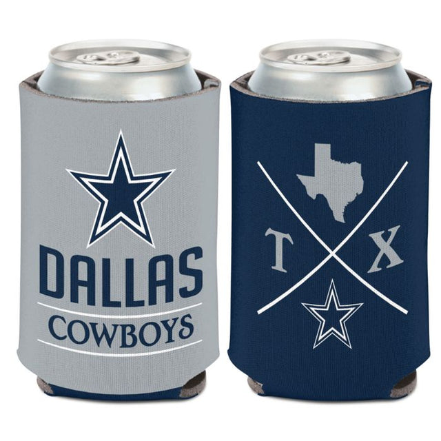 Enfriador de lata hipster de los Dallas Cowboys de 12 oz.