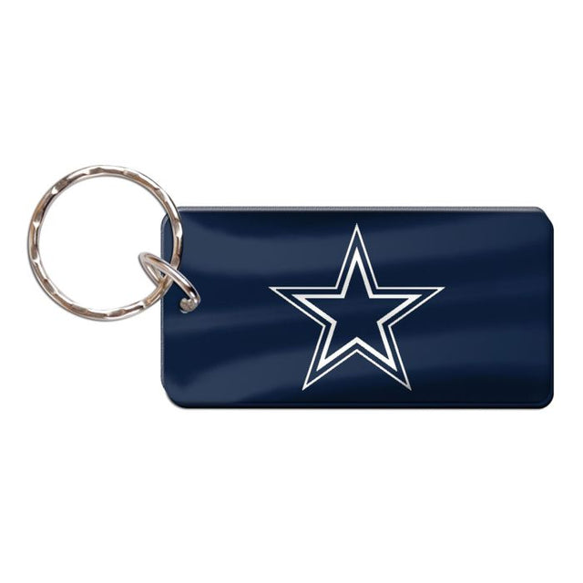 Llavero rectangular de los Dallas Cowboys