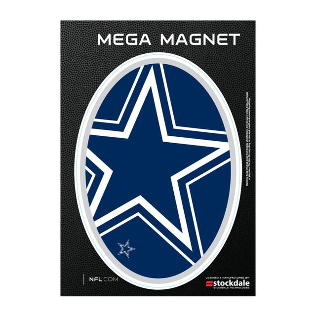 Imanes para exteriores Mega de los Dallas Cowboys, 5" x 7"