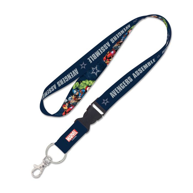 Dallas Cowboys / Marvel (C) 2021 Marvel Lanyard w/detachable buckle 1"