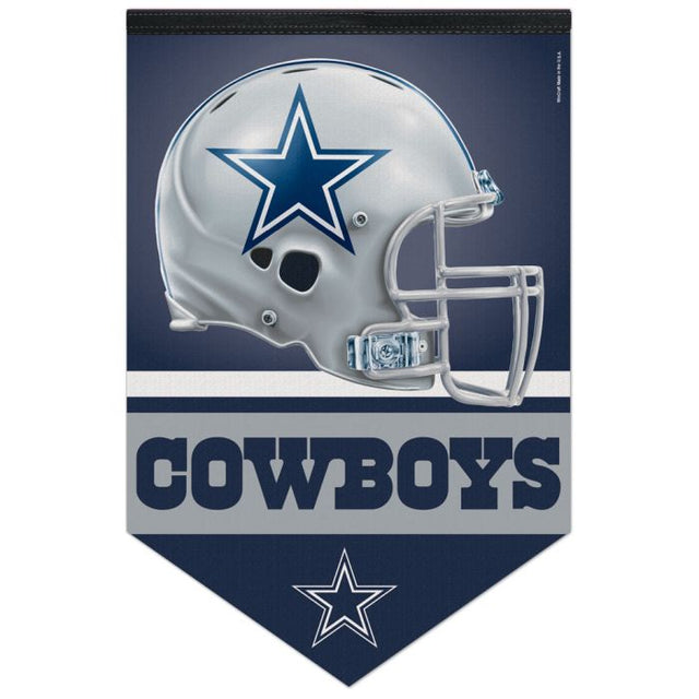 Banner de fieltro premium de los Dallas Cowboys de 17" x 26"