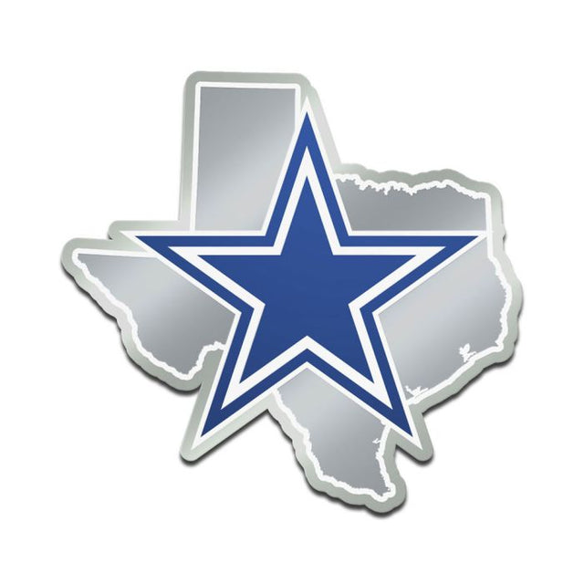 Emblema acrílico para automóvil de los Dallas Cowboys STATE