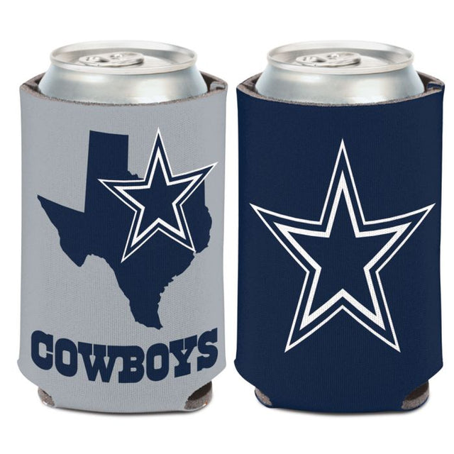 Enfriador de lata STATE SHAPE de Dallas Cowboys, 12 oz.