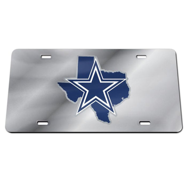 Matrícula especial de acrílico STATE de los Dallas Cowboys