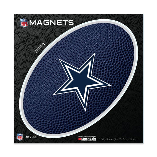 Imanes para exteriores TEAMBALL de los Dallas Cowboys, 6" x 6"