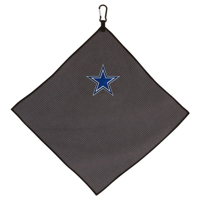 Toalla de microfibra gris de los Dallas Cowboys, 15 x 15 pulgadas