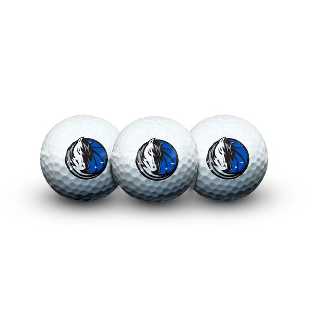 Dallas Mavericks 3 Golf Balls In Clamshell