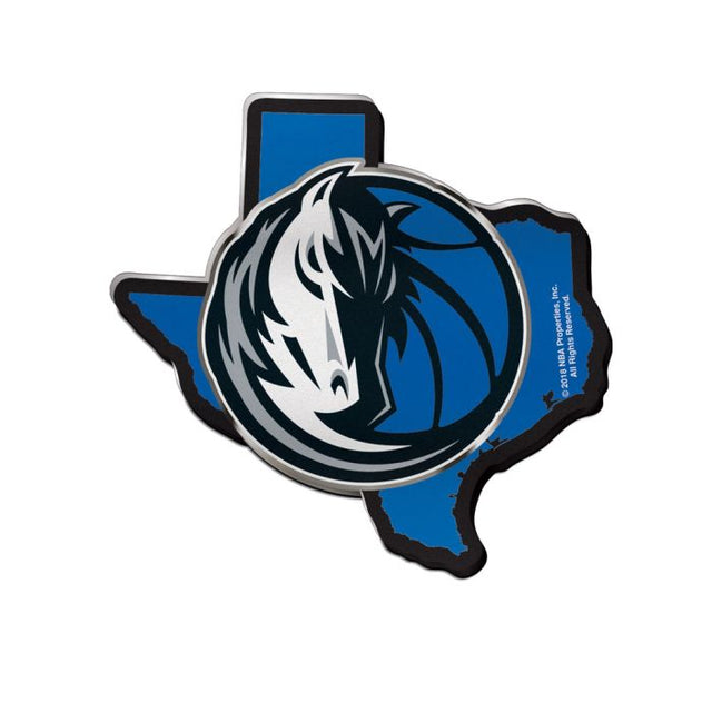 Emblema acrílico para automóvil de los Dallas Mavericks