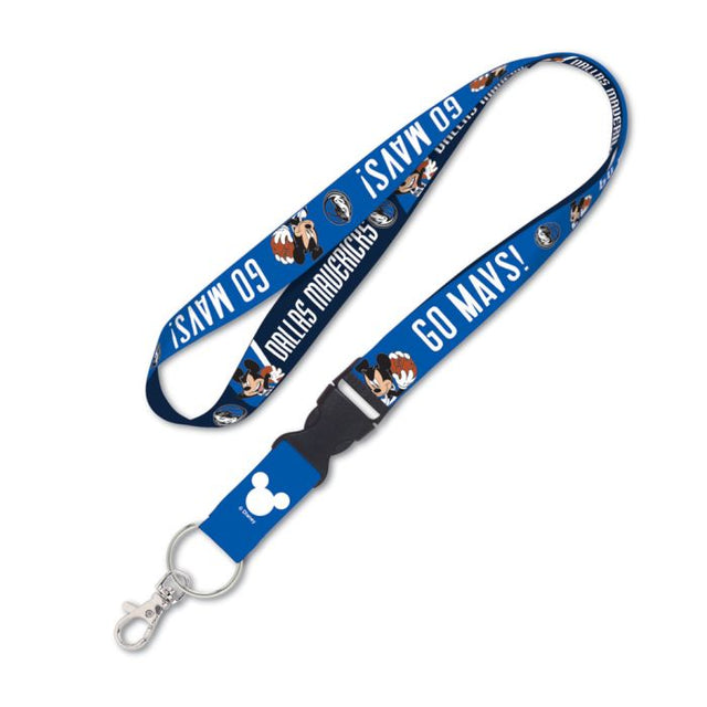 Dallas Mavericks / Disney Lanyard w/detachable buckle 1"