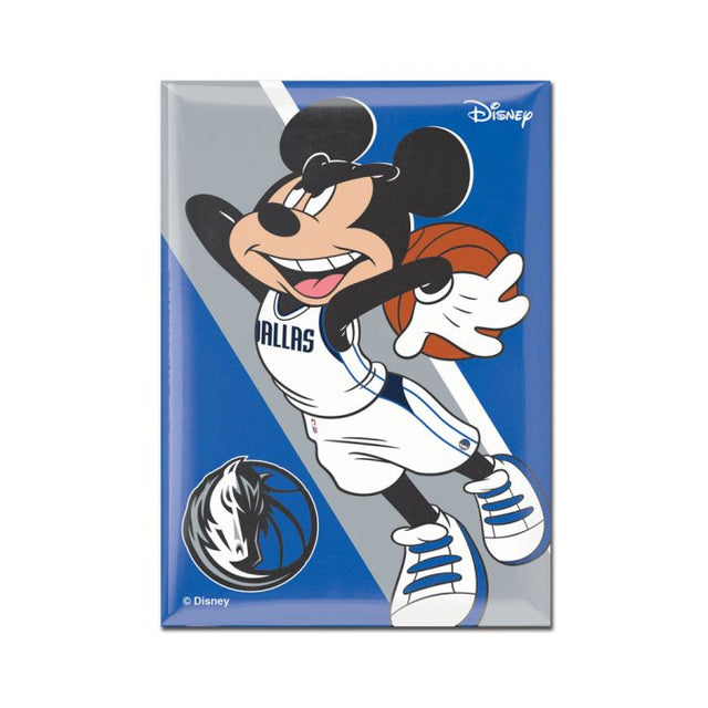 Dallas Mavericks / Disney Metal Magnet 2.5" x 3.5"