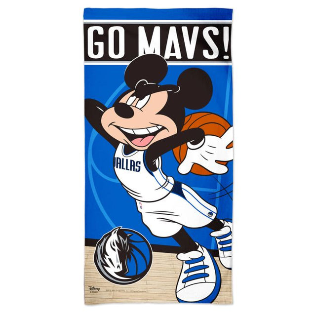 Dallas Mavericks / Disney Spectra Beach Towel 30" x 60"