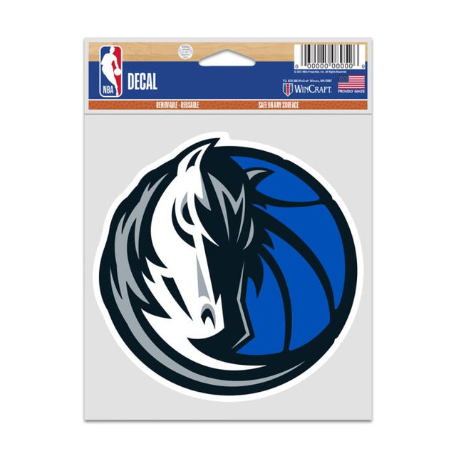 Dallas Mavericks Fan Decals 3.75" x 5"