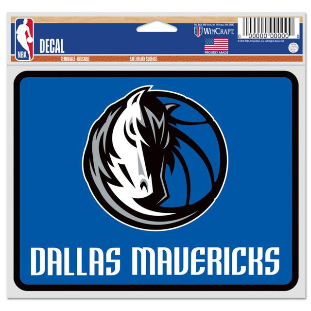 Dallas Mavericks Fan Decals 5" x 6"