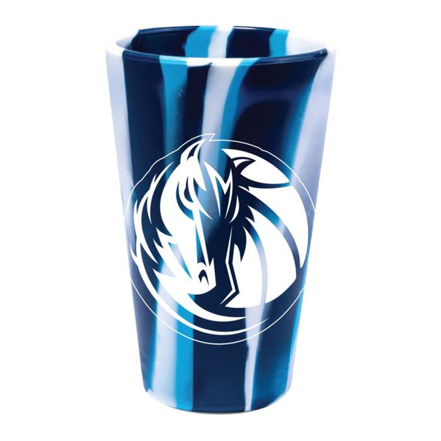 Dallas Mavericks Fashion 16 oz Silicone Pint Glass