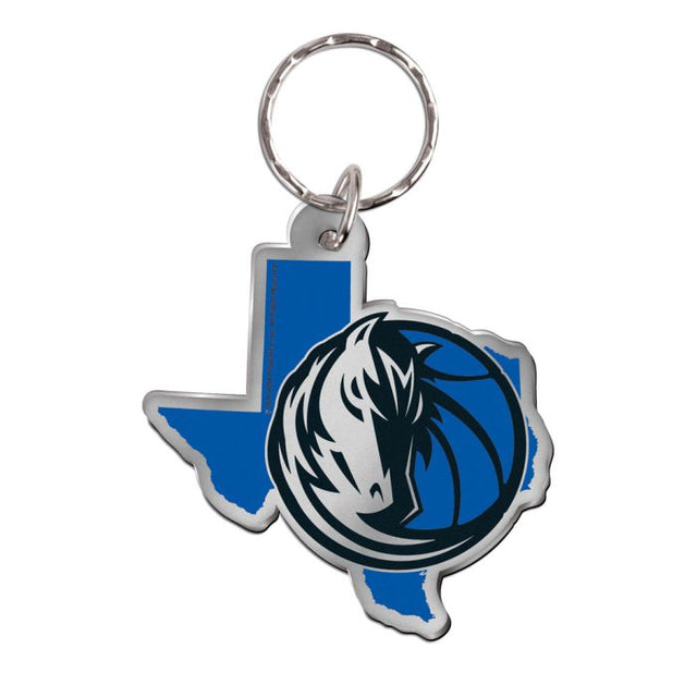 Llavero de los Dallas Mavericks de forma libre