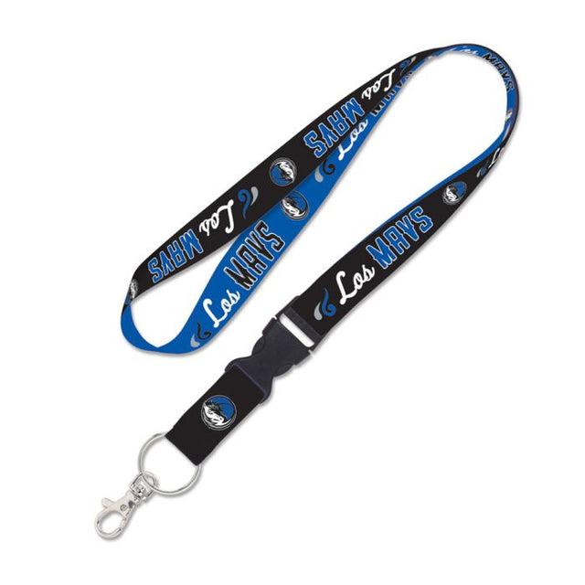 Dallas Mavericks LOS MAVS Lanyard w/detachable buckle 1"