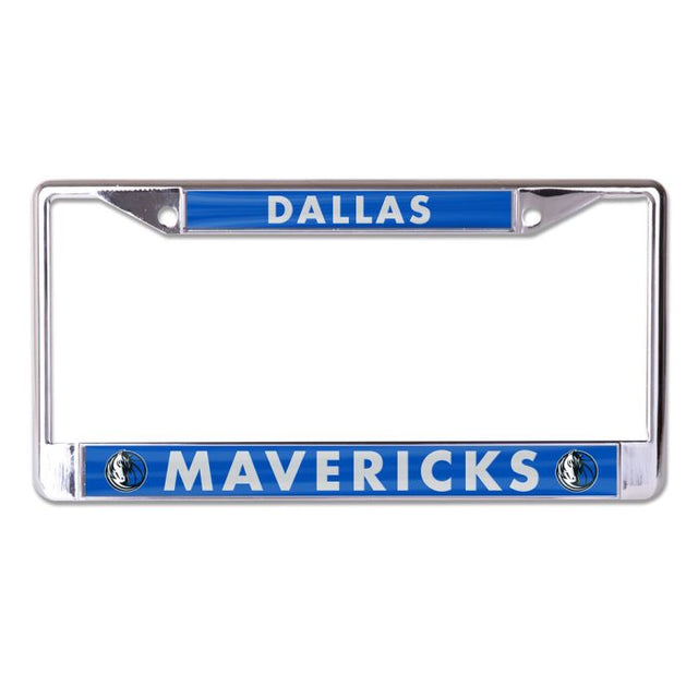 Dallas Mavericks Lic Plt Frame S/L Printed