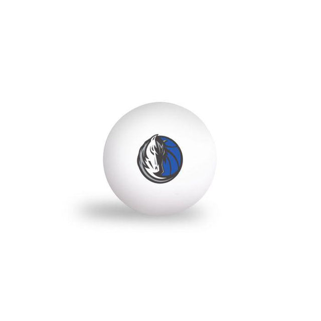 Pelotas de ping pong de los Dallas Mavericks (paquete de 6)