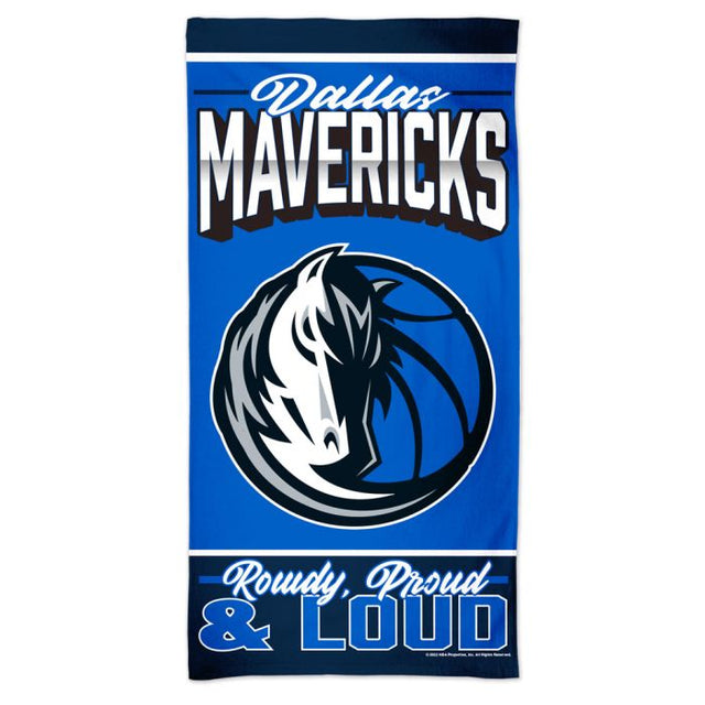 Dallas Mavericks Spectra Beach Towel 30" x 60"