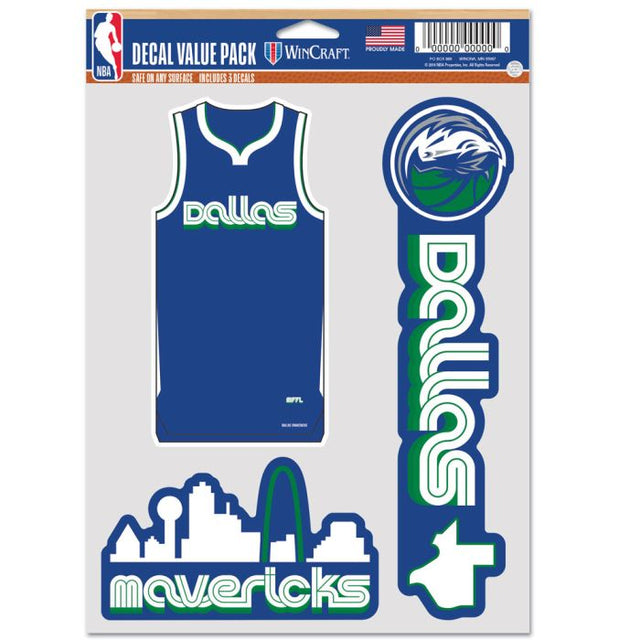 Dallas Mavericks city Multi Use 3 Fan Pack