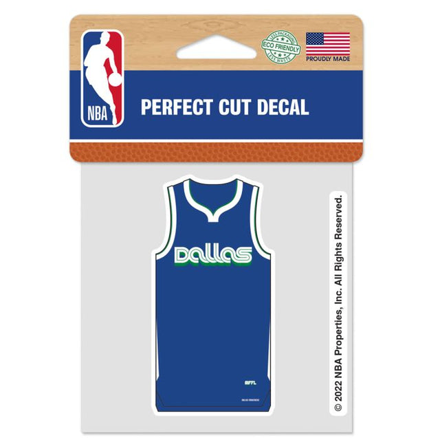 Dallas Mavericks city Perfect Cut Color Decal 4" x 4"