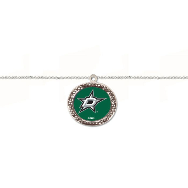 Pulsera de los Dallas Stars con dijes en cartulina