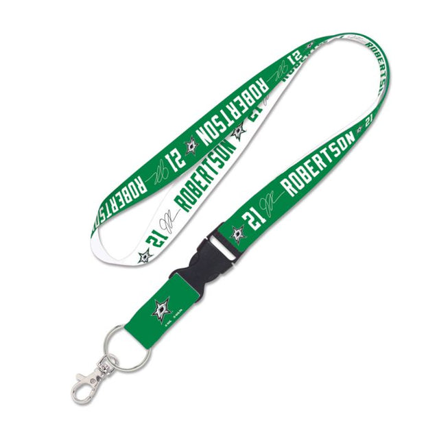 Dallas Stars Lanyard w/detachable buckle 1" Jason Robertson