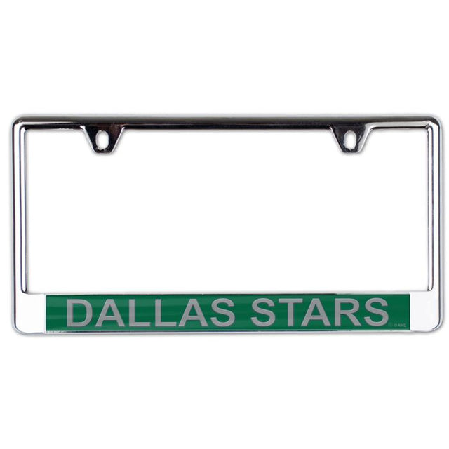 Dallas Stars Lic Plate Frame B/O Printed