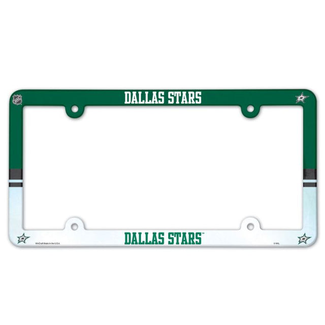 Dallas Stars Lic Plate Frame Full Color