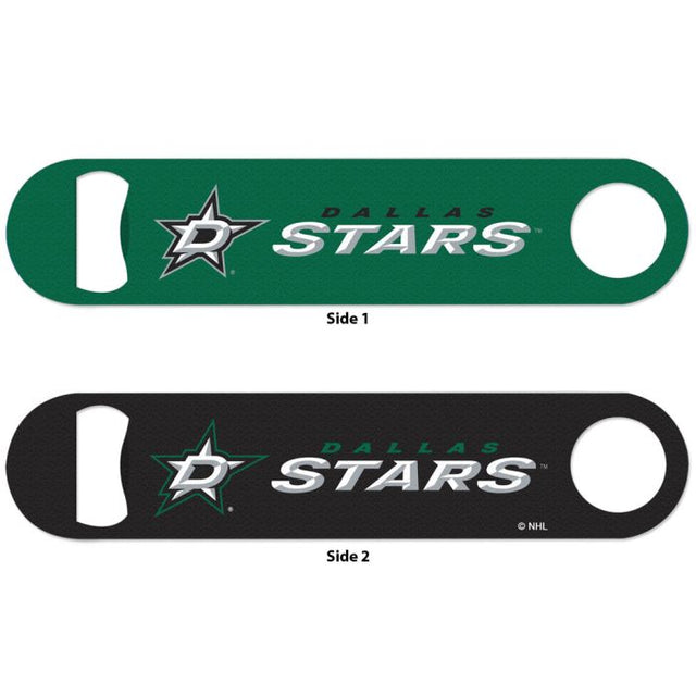 Abridor de botellas de metal de 2 lados de los Dallas Stars