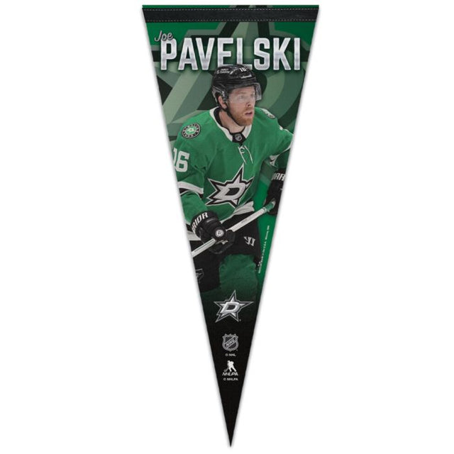 达拉斯星队优质锦旗 12 英寸 x 30 英寸 Joe Pavelski