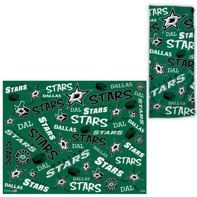 Envolturas para fanáticos con estampados dispersos de los Dallas Stars