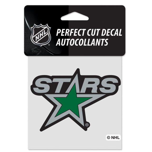 Calcomanía de edición especial de Dallas Stars con corte perfecto en color, 4" x 4"