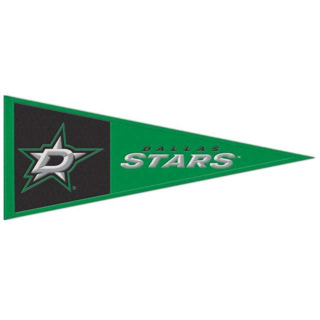 Dallas Stars Wool Pennant 13" x 32"