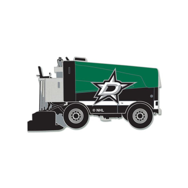 Tarjeta de joyería con pin de colección Zamboni de los Dallas Stars