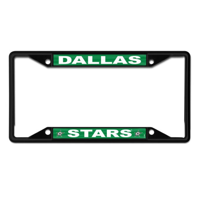 Dallas Stars black Lic Plt Frame S/S