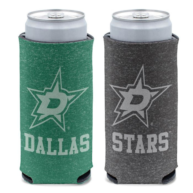 Dallas Stars colored heather 12 oz Slim Can Cooler