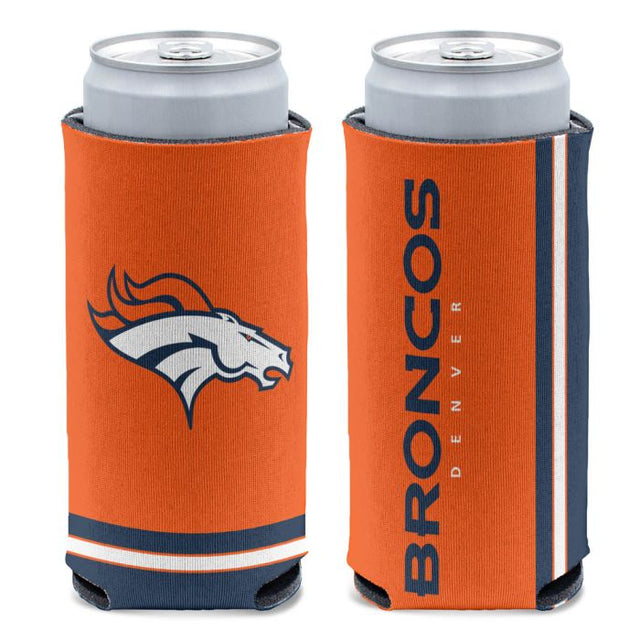 Enfriador de latas delgado de 12 oz de los Denver Broncos