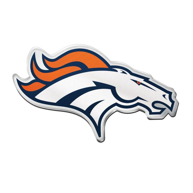 Emblema acrílico para automóvil de los Denver Broncos