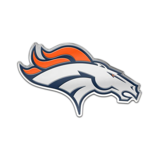 Insignia de automóvil de los Denver Broncos con color