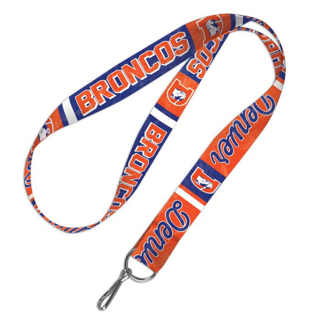 Cordón retro con logotipo clásico de los Denver Broncos de 1"