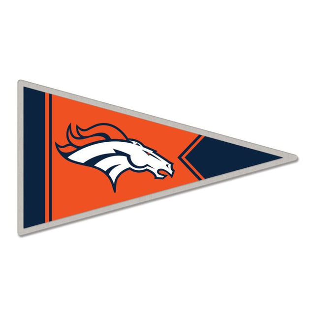 Tarjeta de joyería con pin de colección de los Denver Broncos